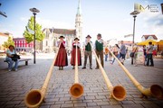 Alphornbläser Fête de la Musique Meiningen 