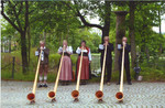 Alphornbläser in Meiningen