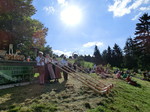 Alphornbläser Schwarze Berge