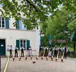 Biergarten, Eröffnung, Alphornmusik, Alphorn Rhön